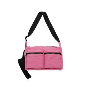 Baggu Pink Cargo Nylon Bag